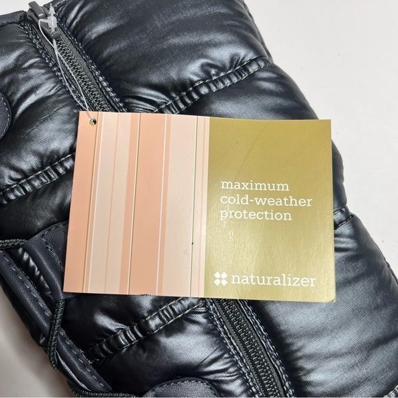 Naturalizer Windy N5 Comfort Water-Resistant Boots Insulated Silver/Gray 8N NEW - Picture 9 of 12